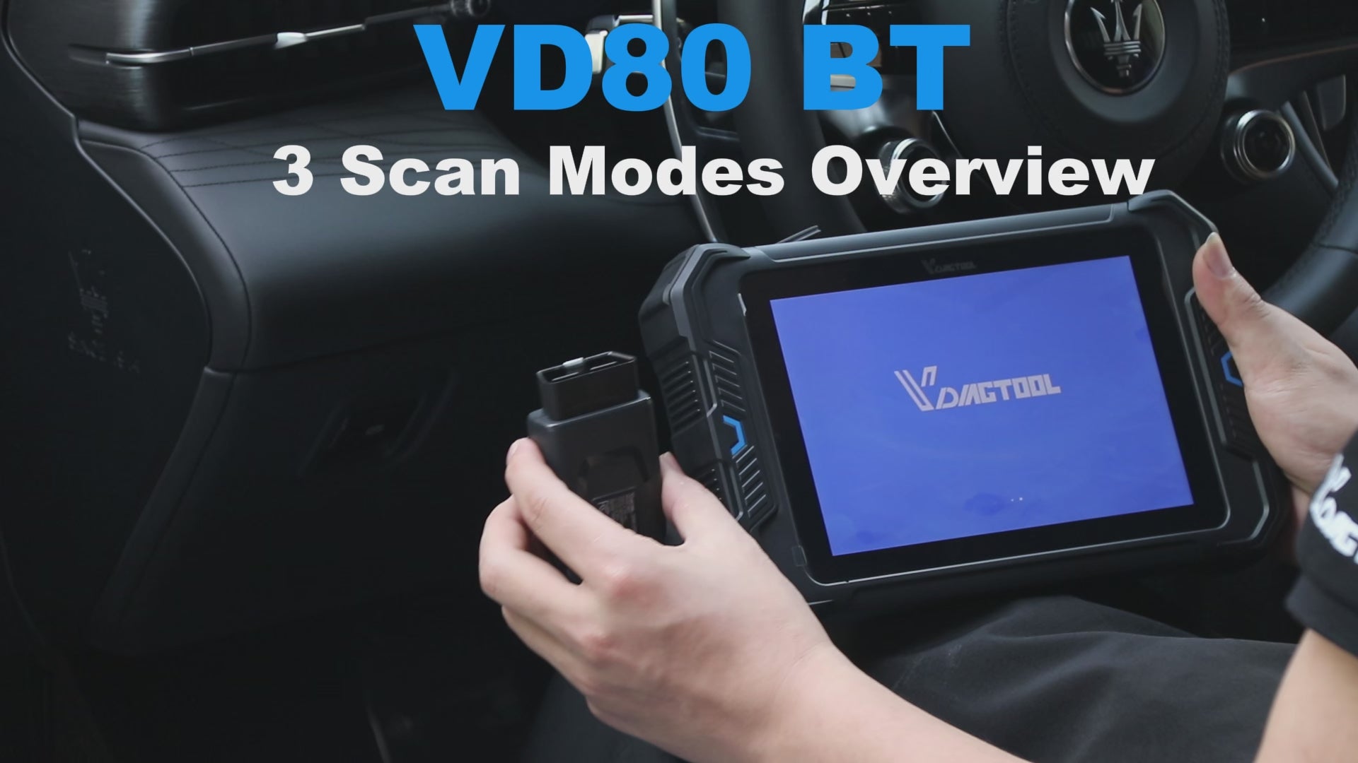 Load video: vd80bt scan mode