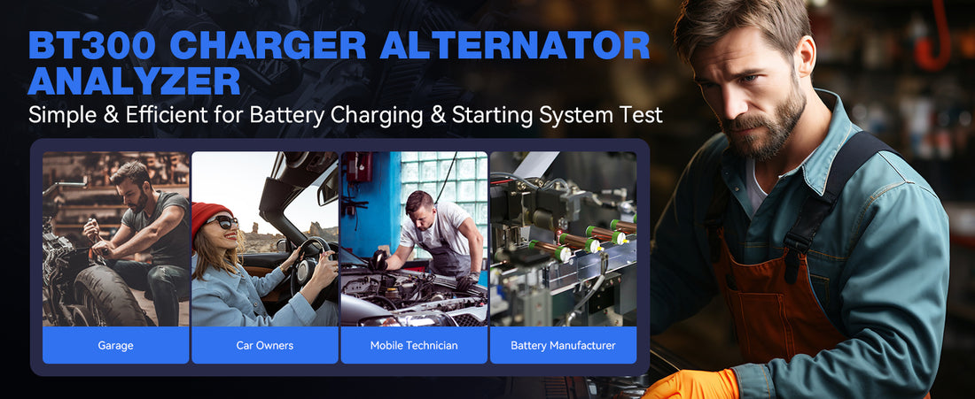 bt300 charger alternator analyzer