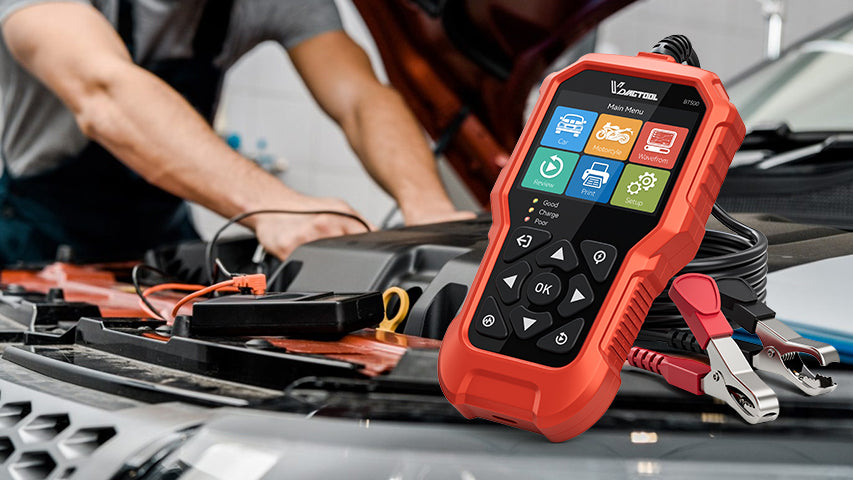 BT500 Battery Tester: Accurate and Efficient, Ensuring the Health of Your Vehicle's Electrical System