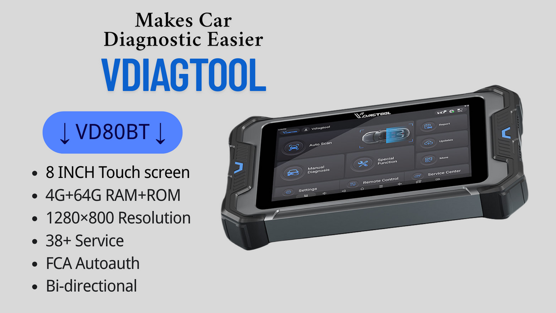 Latest Scanner Has a Visual Topology Mapping—Meet the Powerful VD80BT