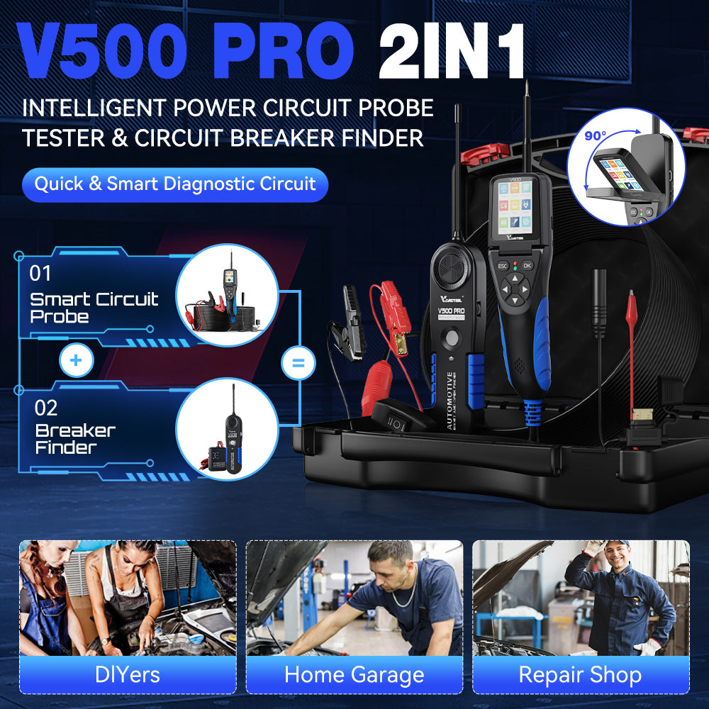 V500 PRO 2IN1  Quick & Smart Diagnostic Circuit