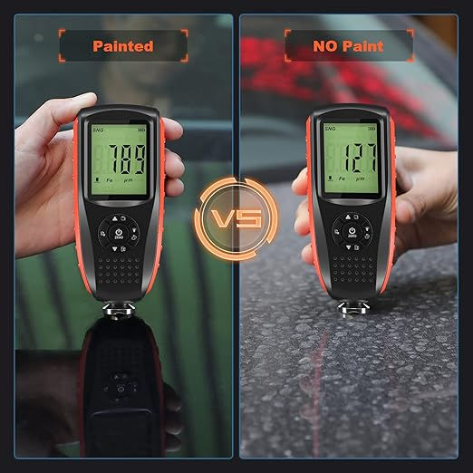 VC200 test paint film comparison chart