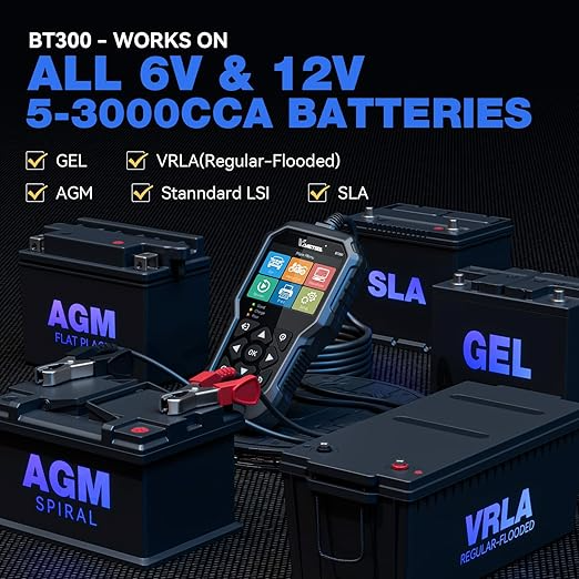 ALL 6V & 12V
5-3000CCA BATTERIES