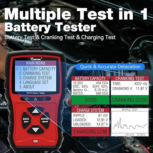 Multiple rest in 1
BatteryTester