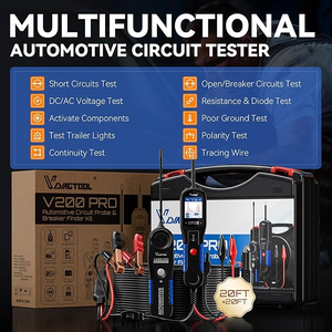 Multifunctional automotive circuit tester