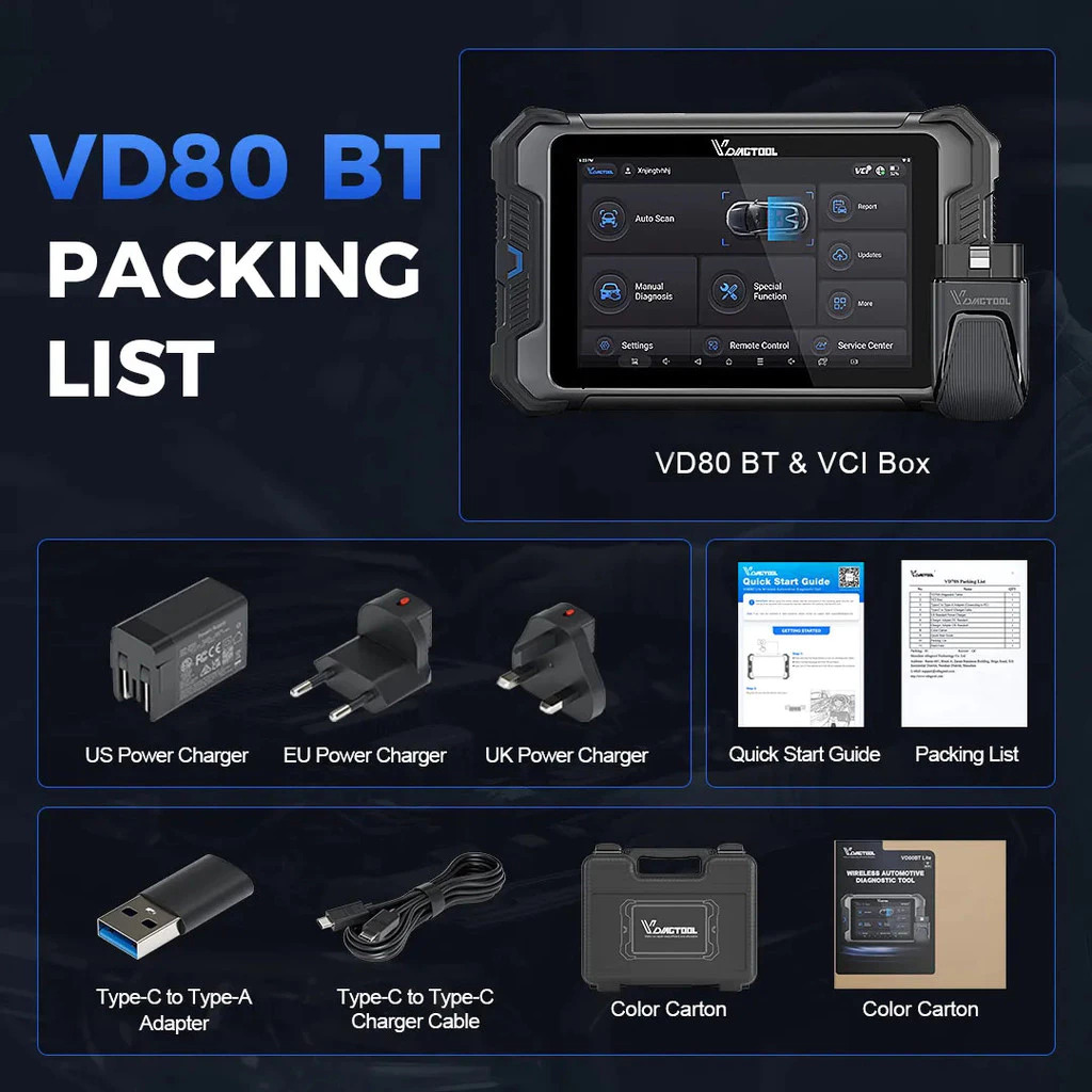 Vdiagtool VD80BT