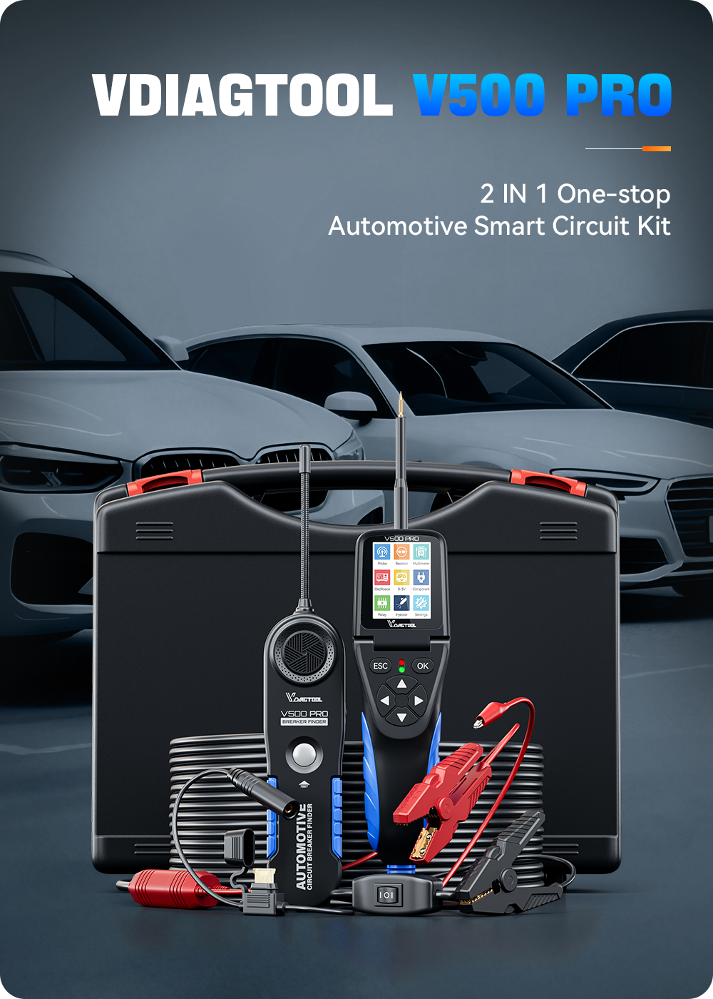 2 in 1 one-stop automotive smart circuit kit