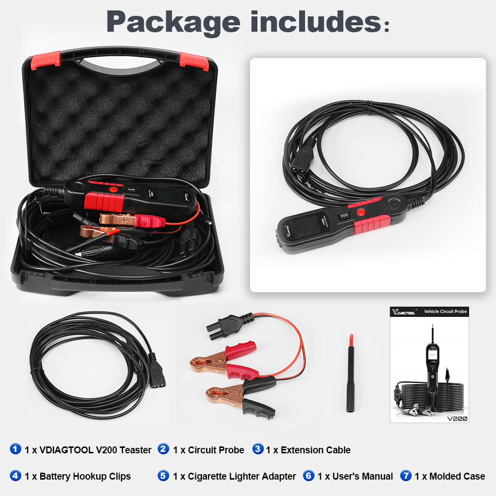 vdiagtool v200 product list