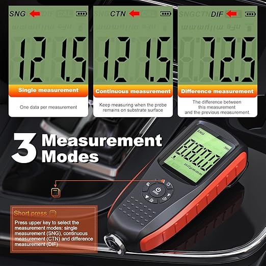 3 measurement modes 