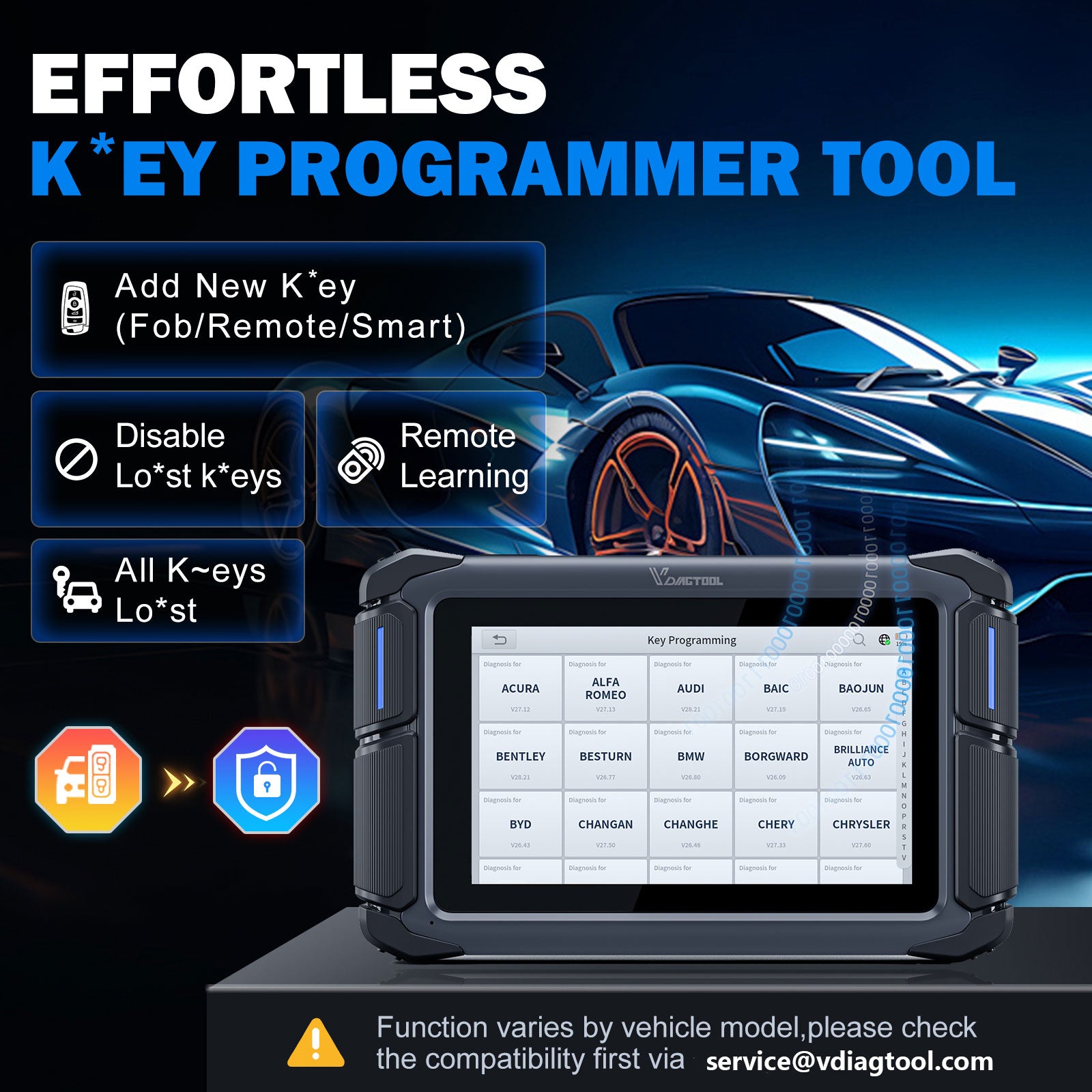 effortless key programmer tool