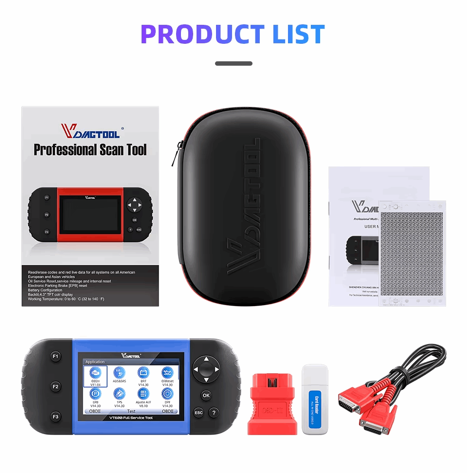 vt600e product list
